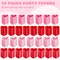 30 Packs Valentine’s Day Party Favors with Mini Springs Toys, Multi-Color Heart Coil Springs Toys, Stress Relief Fidget Toys for Kids Classroom Exchange, School Prize and Goodie Bag Stuffers